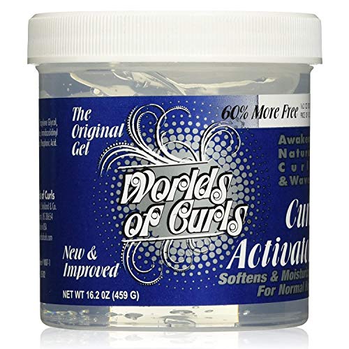 Worlds Of Curls Curl Activator Regular Gel, 16.2 Oz