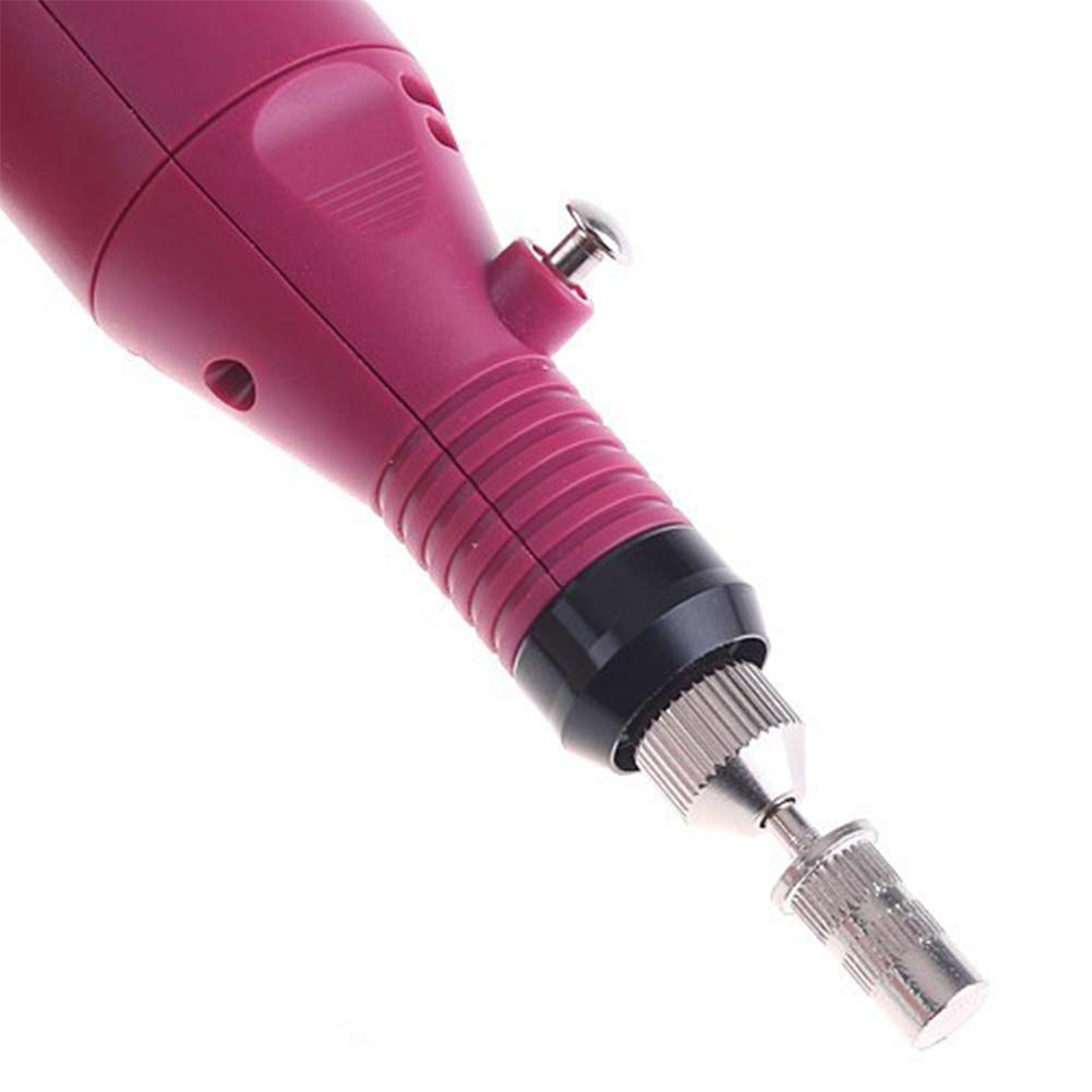 Fresa Unghie Lucidatrice Elettrica Professionale Unghie Negozio Unghie Casa Tipo Penna Rettificatrice Mini Macchina Scaricare Terapia Luce (3 Pezzi)
