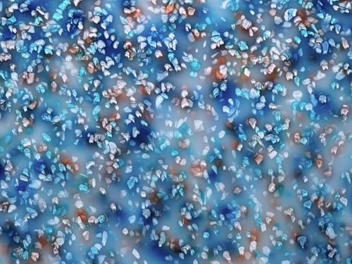 Image of Acrylic Frosted Crystal Sheets, 1 /8 inch Thickness, 16 inchx12 inch, Ideal for GlowForge & Any Types of Laser /Engraving, Perfect Material for Jewelry, Crafting & DIY Projects (Metal Blue)