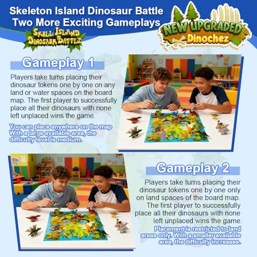 Juego Magnético con 20 Figuras de Dinosaurios de Silicona miniatura 3