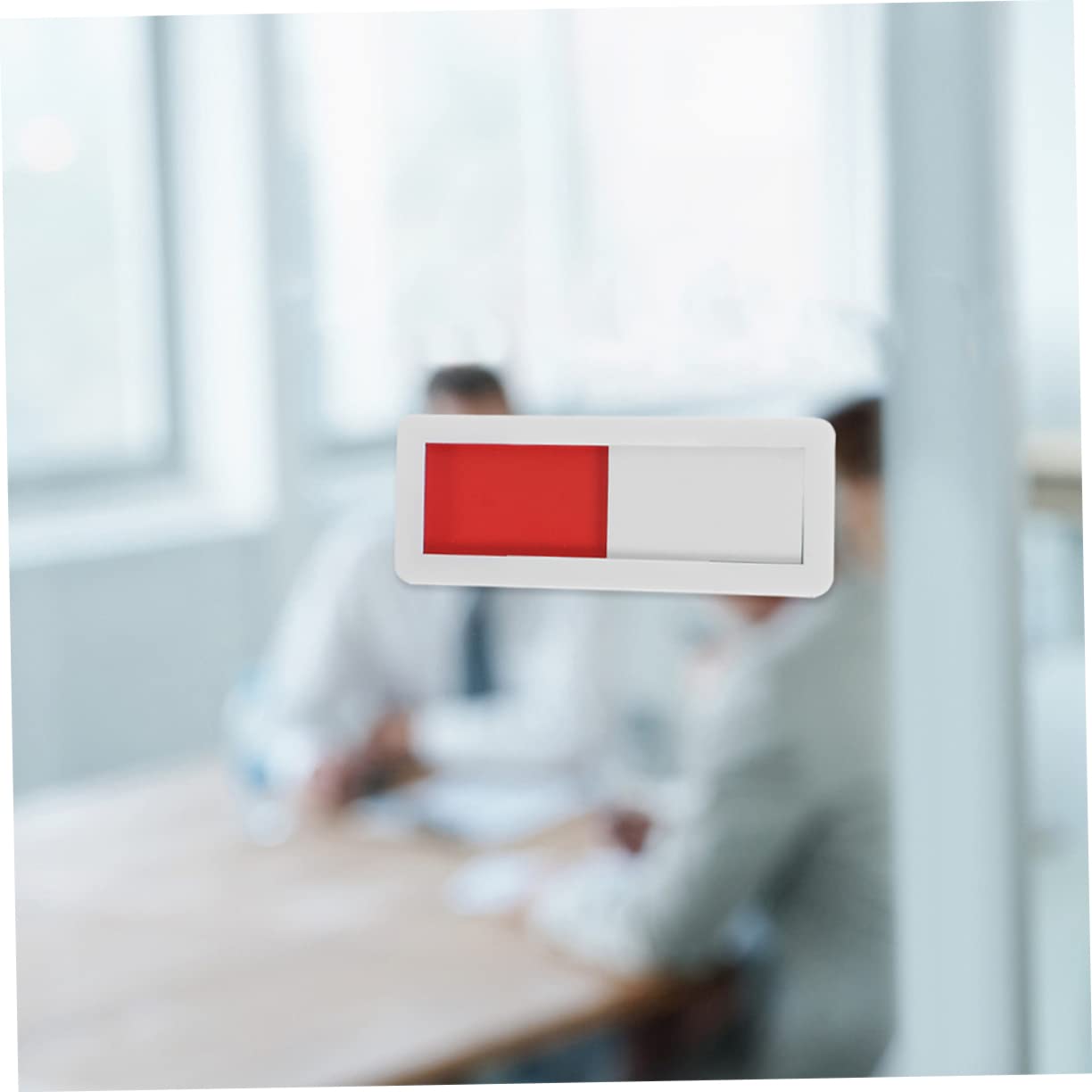 SHINEOFI 5 Juegos De Letreros Con Ganchos Deslizantes Para Puerta Indicador De Privacidad Para Sala De Reuniones Adhesivo Para Puerta De Baño Letrero En Uso 4 Unidades X 5