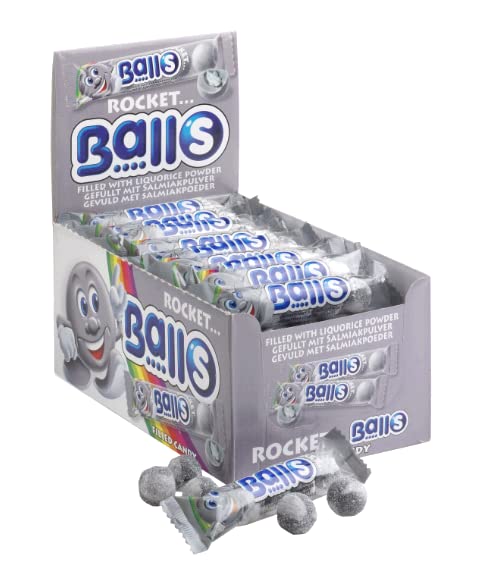Frisia | Rocket Balls | Salmiak | 5 Pack | 50 unidades