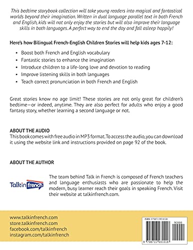 Bilingual French-English Children Stories: Raise your kid to be bilingual with free audio recorded by native French speakers (French for Kids Learning Stories) - Image 2