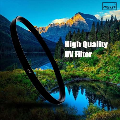 Image of MOSTOS - 40.5mm UV Filter for Camera Lens, HD Multi-Coated Optical Glass Lens Protector, Anti-Scratch UV Filter with Ultra-Slim Aluminum Frame (Make Sure O40.5 Mark is Written On Your Lens)
