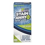 Stain-Away I00028111 Plus Denture Cleanser, 8.1 oz