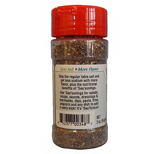 Maine Coast Organic Furikake Seaweed Seasoning | Dulse, Kelp, Garlic, Sea Salt | Vegan, Keto Friendly, Iodine Rich (2 oz