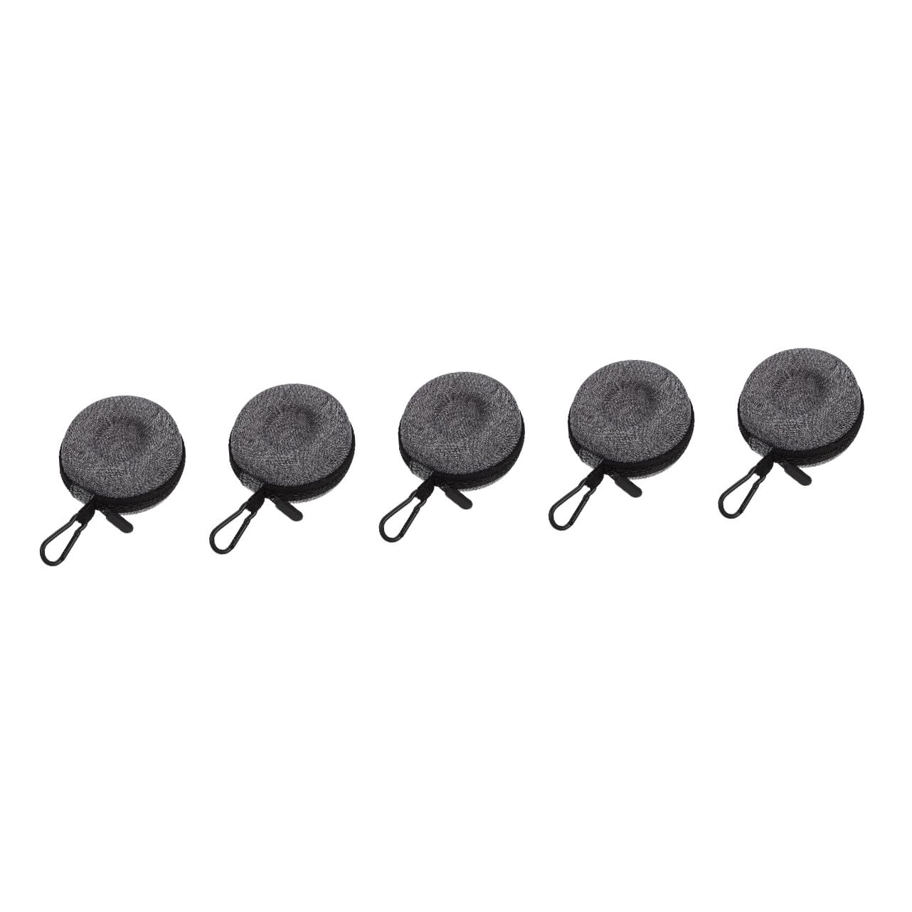 5Er-Packung Aufbewahrungsbox für Uhren Fenster Brillenetui uhr set uhrenset geschenkboxen geschenkkarton tragbare Uhrentasche Uhrenorganisator Wasserdichtes High-End-Nylon Grey