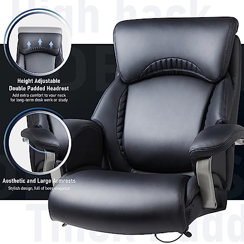 Colamy 5207 Big And Tall Office Chair 500Lbs-Heavy Duty Ergonomic Computer Chair With Extra Wide Seat, High Back Executive Large Desk Chair thumb #4