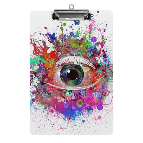 Presse-papiers A4 évite les feuilles volantes porte-formulaires couleur des yeux