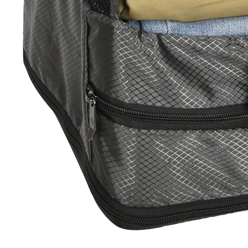 Image of Traveler's Choice Expandable Suitcase Organizer with Compression, Space-Saving Design & Quick-Hang Hooks