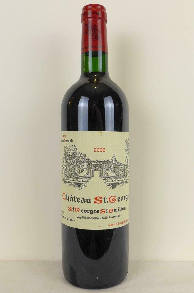 saint-georges saint-émilion château saint-georges sce petrus desbois rouge 2006 - bordeaux