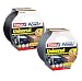 Produktbild tesa Extra Power Universal Gewebeband (Wetterfestes Reparaturband, 10 m x 50 mm) (Schwarz & Silber)