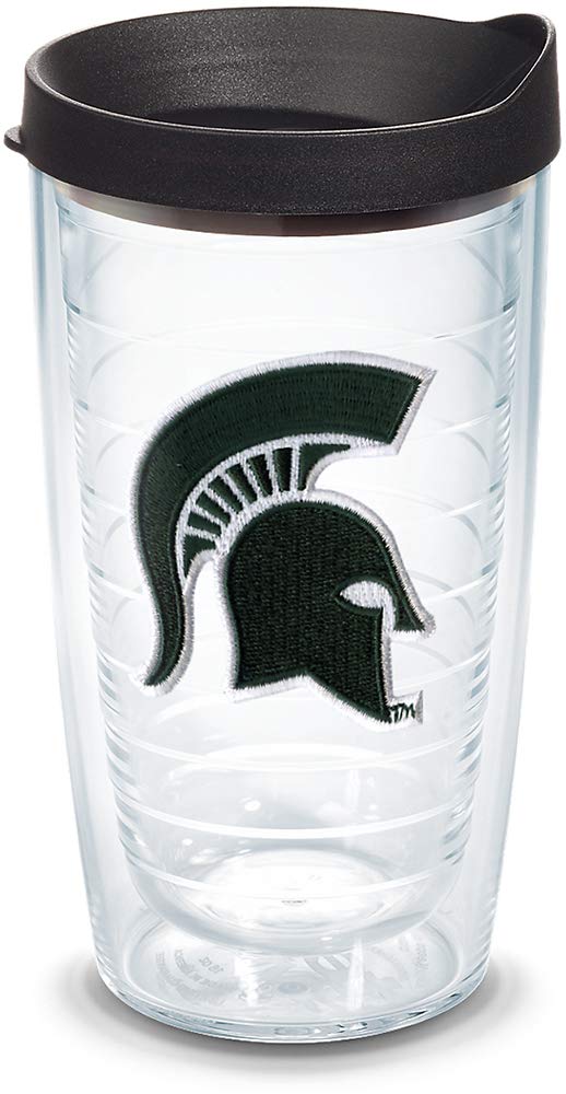 Tervis Triple Walled Michigan State University MSU Spartans Insulated Tumbler Cup Keeps Drinks Cold & Hot, 20oz - Stainless Steel, Campus