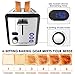 2 Slice Toaster, Stainless Steel Toaster, Extra Wide Slots, 6 Shade Settings, Prime Rated Toasters with LED Display, Removable Crumb Tray, Defrost/Reheat/Cancel Function, 800W, Silver (Black)