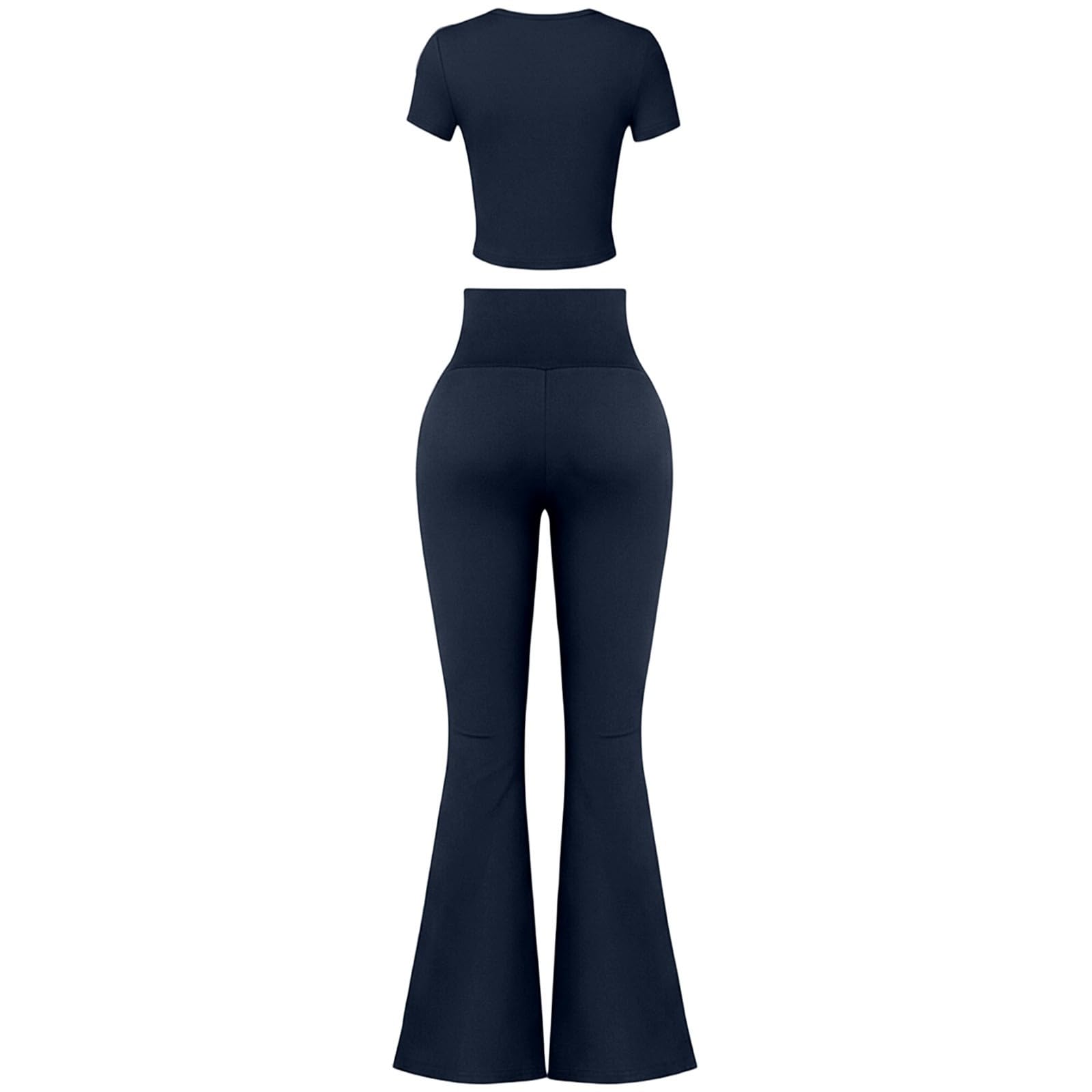 Conjunto de deporte para mujer, tallas grandes, holgado, chándal largo de verano, elegante, de dos piezas, tallas grandes, tallas cortas, traje de yoga, traje de deporte, traje de casa, traje
