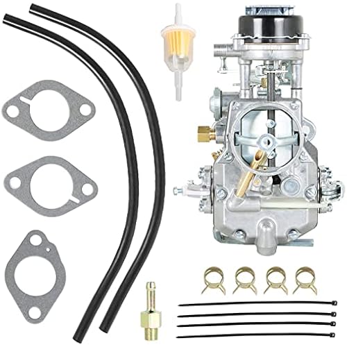 Autolite 1100 Carburetor Carb with Gaskets Replacement for 1963-1969 Fairlane Falcon Comet 6 Cylinder 170/200 Cid Engines - Automatic Choke