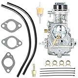 Autolite 1100 Carburetor Carb with Gaskets Replacement for 1963-1969 Fairlane Falcon Comet Mercury 6 Cylinder 170/200 Cid Engines - Automatic Choke