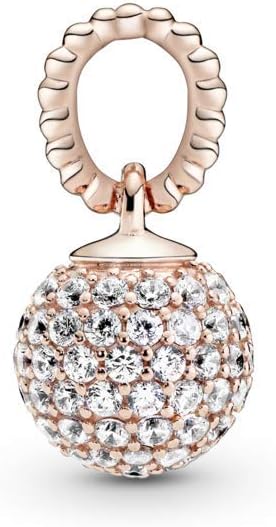 PANDORA Pave Ball, Clear CZ