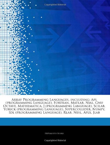 Amazon | Articles on Array Programming Languages, Including: APL ...