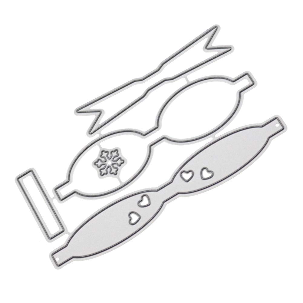 Set Di Fustelle In Metallo Per Scrapbooking: Giraffa – Stencil Per Biglietti E Album - 2