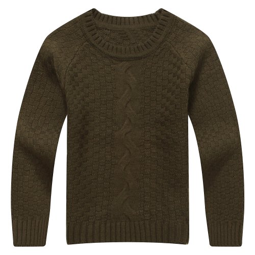 Richie House Little Girls' Classic Solid Color Sweater Rh1422 Size 2-12