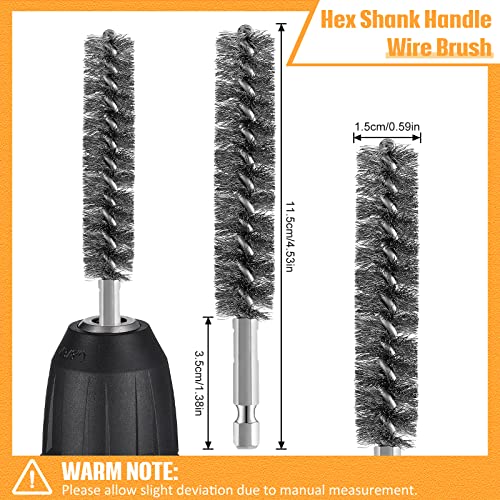 Geiserailie GEISERAILIE-INCLUDES-EWTG51 Bore Brush Bristles Wire Brush For Power Drill Cleaning Wire Brush thumb #1