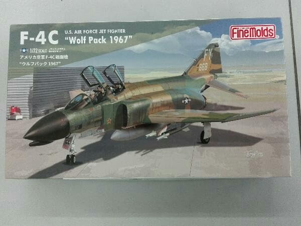 Moule fin F-4C US Air Force 1/72 Wolf Pack 1967 maquette plastique