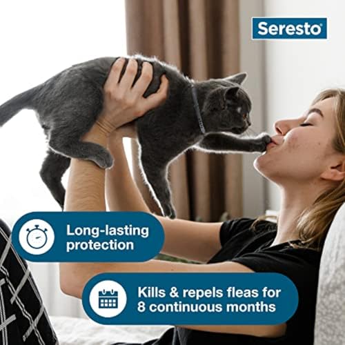 Seresto CA8524001AM Cat Vet-Recommended Flea & Tick Treatment & Prevention Collar thumb #5
