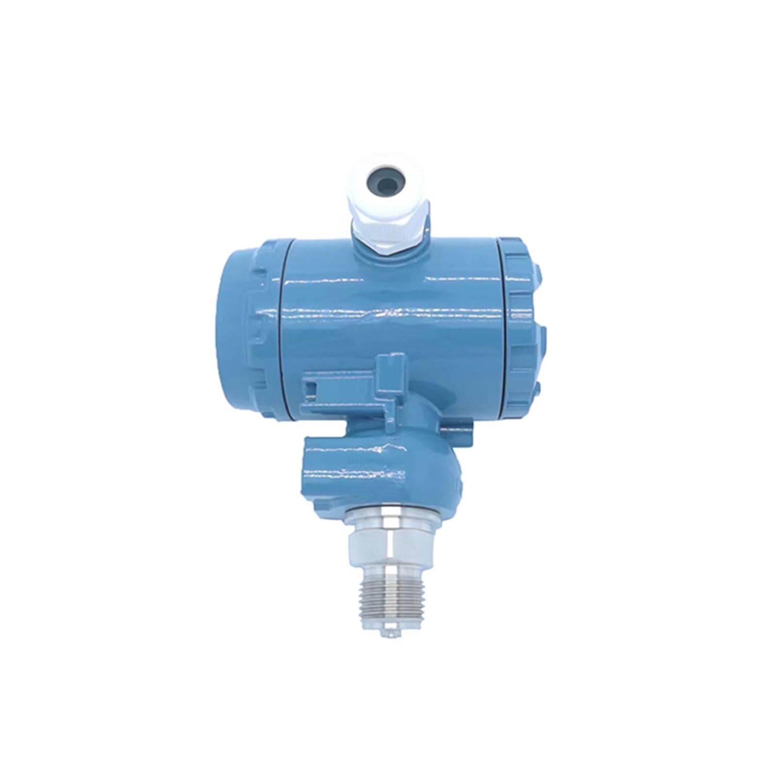 4-20ma LED Sensor de presión de vacío de silicona absoluto de tubería de agua transductor de presión de 600 bar transmisor de presión de combustible (tamaño: 0-6 Mpa)