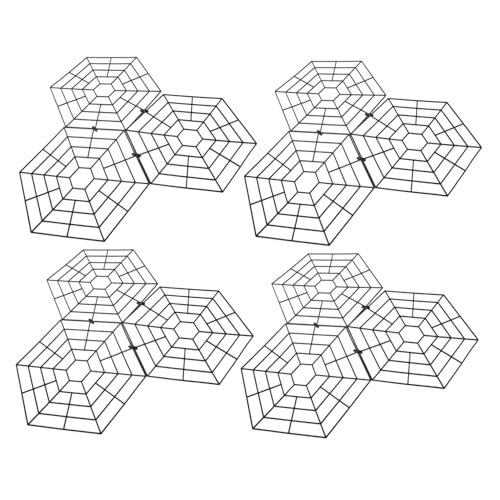 BCOATH Longevity and Sturdiness Plastic Fish Net 15pcs Pond Cover Netting Fish Tank Nets Floating Guard for Outdoor