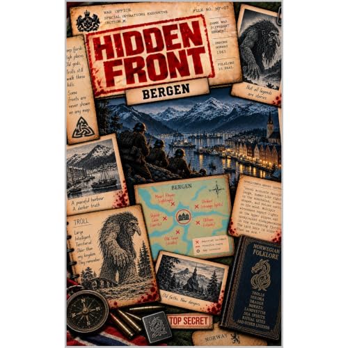 Hidden Front - Bergen Audiolibro Por Benandonner Publishing Original arte de portada