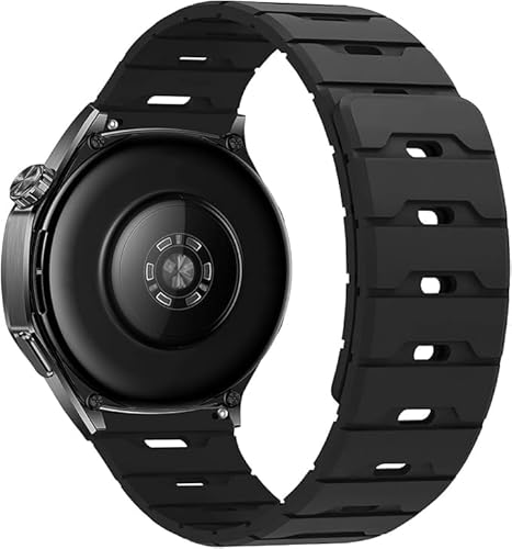 [DeeSup] �yFotee�zFor Xiaomi Watch S5 �o���h 46mm �x���g �V���R�� �}�O�l�b�g�t�� ���C�t�� �� 22mm �����o���h �G���K���g ���f�B�[�X For �V���I�~ �E�H�b�` (�u���b�N)