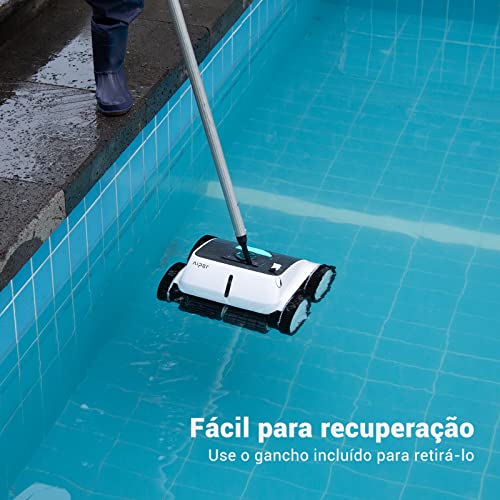 AIPER Robô Limpador Piscina Aspirador Automático Para Piscina Ate 15 M, 110-220V
