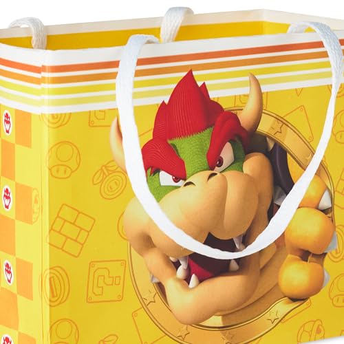 Hallmark Nintendo 4" Mini Gift Bags (Mario, Luigi, Princess, Bowser) for Party Favors, Gift Cards, Classroom Treats by Hallmark - Image 6