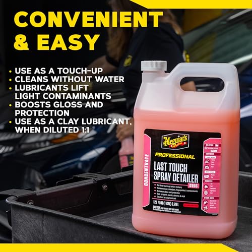 Meguiar’s D15501 Detailer Last Touch Spray Detailer Schnellreiniger , 3.78L