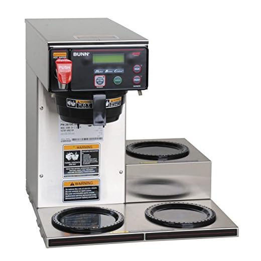 BUNN Axiom DV-3 Commercial Coffee Maker