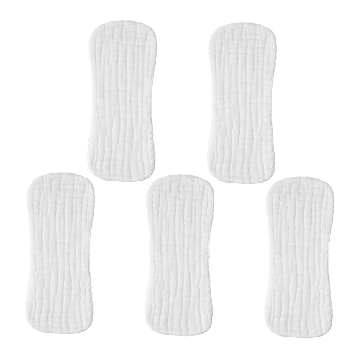 PERSELOSO Reusable Baby Swim Diapers Postpartum Diapers Breathable Absorbent for Baby Boy Girl (5pcs)