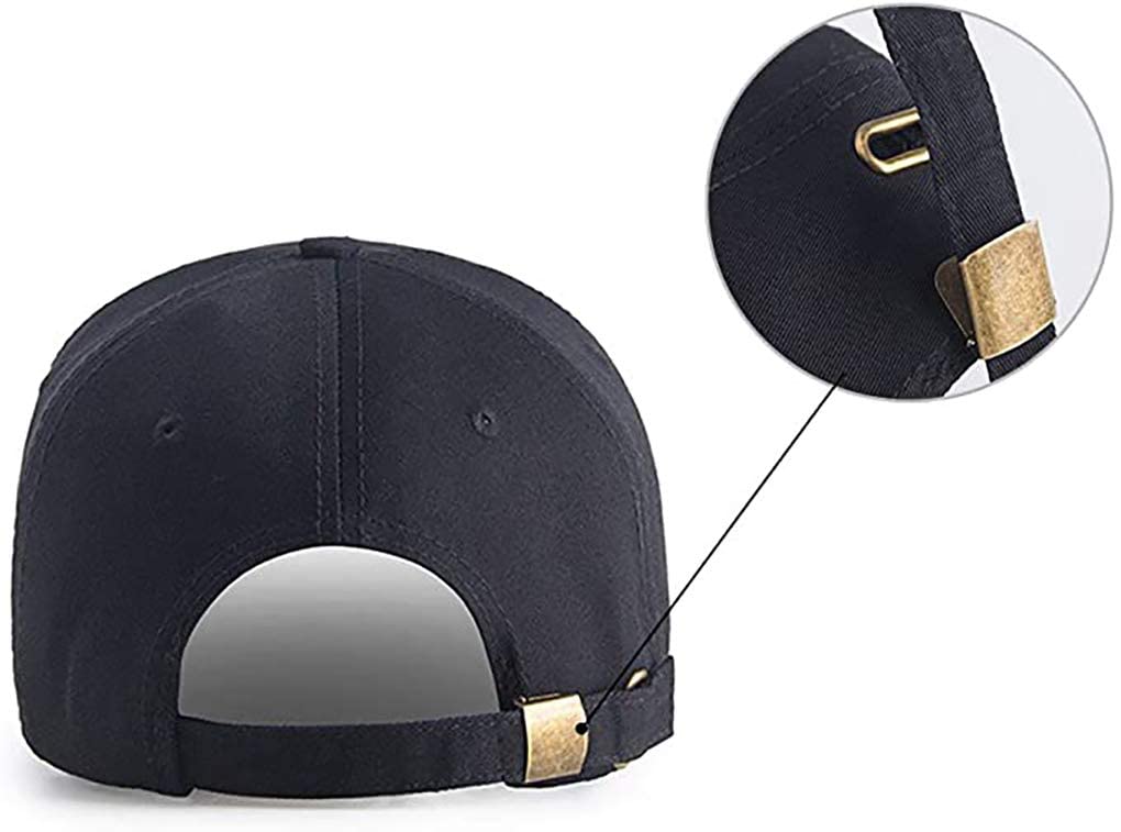 Baseball Cap für Herren und Damen, Unisex Kappe Verstellbar Reine Farbe Baseboard Baseballkappe Mütze