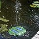 esotec Solar Seerose, schwimmende Teichpumpe, Komplettset, Sprinklerpumpe, Solarbrunnen Wasserspiel Gartenteich, Springbrunnenpumpe, Direktbetrieb, 0,4m 160l/h IP67 101770