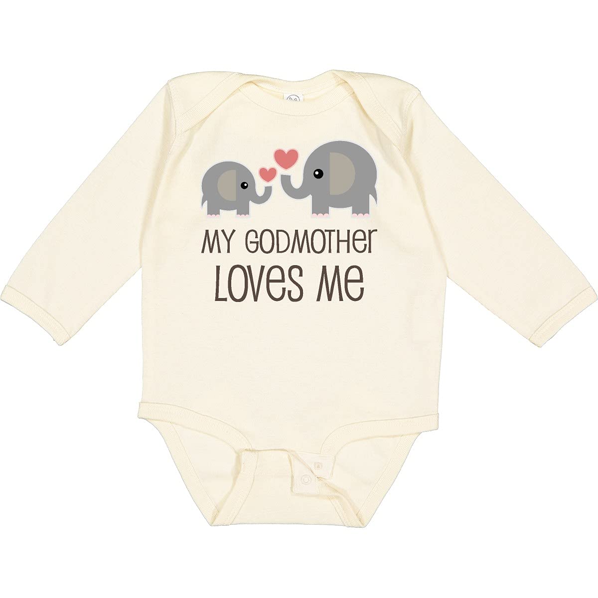 inktastic My Godmother Loves Me Long Sleeve Creeper