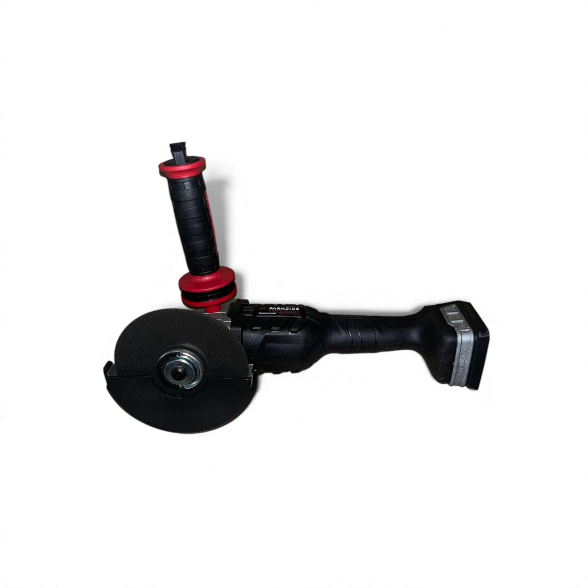 Parkside - Smerigliatrice angolare senza fili, Parkside Performance X20V PWSAP 20, senza spazzole/brushless, senza batteria, senza caricabatterie, con valigetta per il trasporto