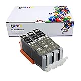 Hi Ink 3 Pack CLI-251XL Grey Color High Yield Ink Cartridge For PIXMA IP7220 iX6820 MG5420 MG5422 MG5520 MG5522 MG6420 MX722 MX922 Printers