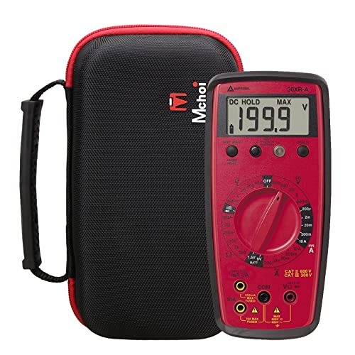 Image of Mchoi Hard Portable Case Compatible with Amprobe 37XR-A True RMS Digital Multimeter, Case Only