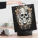 cfpolar Kitchen Aid Mixer Cover Compatible with 6-8 Quarts Vintage Flower Skull Stand Mixer Cover Kitchen Aid Mixers Accessories Appliance Organizer Bag Dust Covers with Zipper Pocket