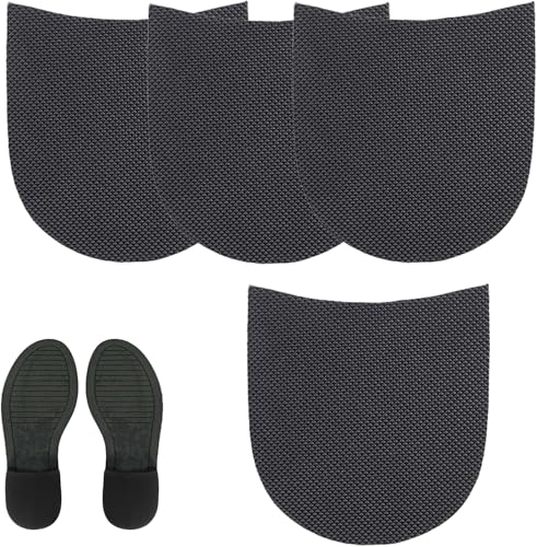 Réparation Chaussures, 4 pieces Patins Anti-Bruit Réparation Chaussure, Semelle Extérieure Réparation Cordonnerie, Accessoires de réparation de chaussures...