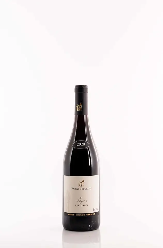 Pascal Bouchard Vinho Tinto Pinot Noir Louis IGP 2020 750 ml, Origem: França, Vinho Fino Frances Elegante