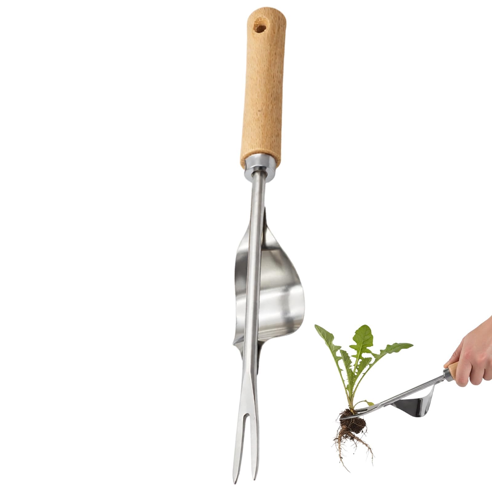 Weed Remover Tool with Handle, Lawn Weed Remover Tool, Grass Cutter Accessories Ideal for Courtyard Maintenance, Lawn Care, Yard Weeding and Outdoor Green Space Cleaning-image-39