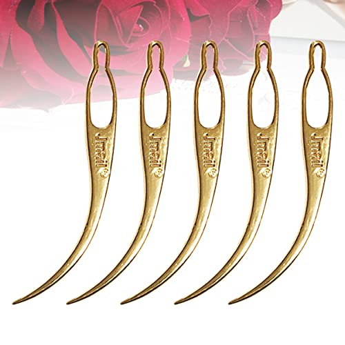 LALAFINA 15 Pçs Acessórios Ganchos Multi-Gancho Trança Extensão Ferramenta Tecelagem Dreadlocks Agul