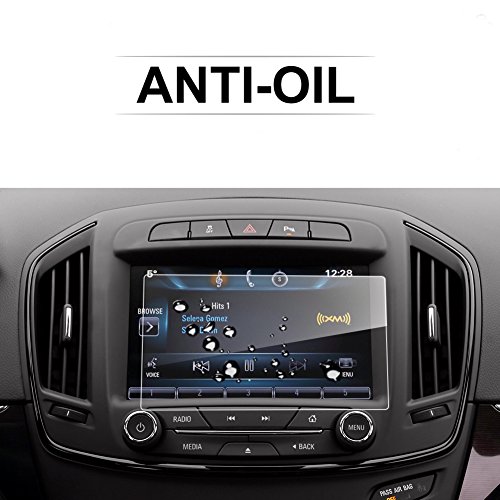 LFOTPP Car Navigation Screen Protector for 2014-2016 Lacrosse Buick Regal 8 Inch, Tempered Glass 9H Hardness Car Infotainment Stereo Display Center Touchscreen Protective Film - Thumbnail 4