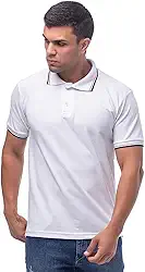 Camisa Gola Polo Masculina Básica Blusa Malha Piquet